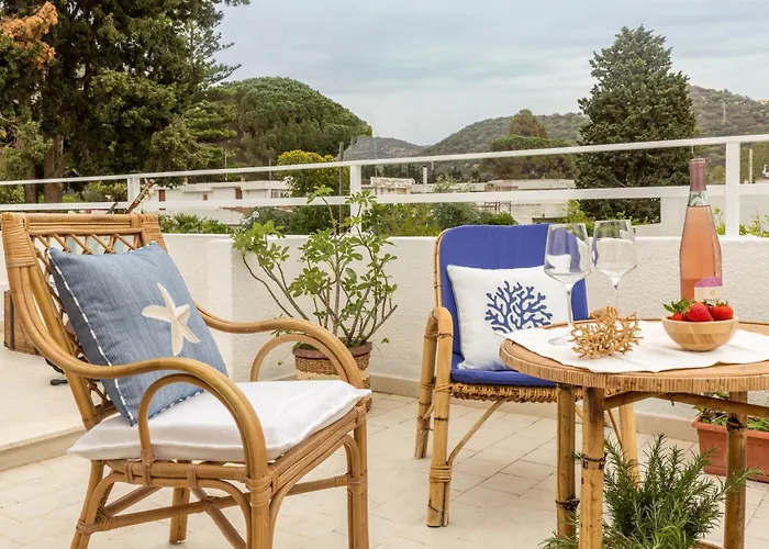 Luxury Turquoise Road To Villasimius 50 M From The Sea Iun S0573 Villa