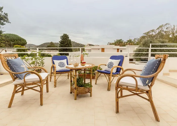 Luxury Turquoise Road To Villasimius 50 M From The Sea Iun S0573 Villa *